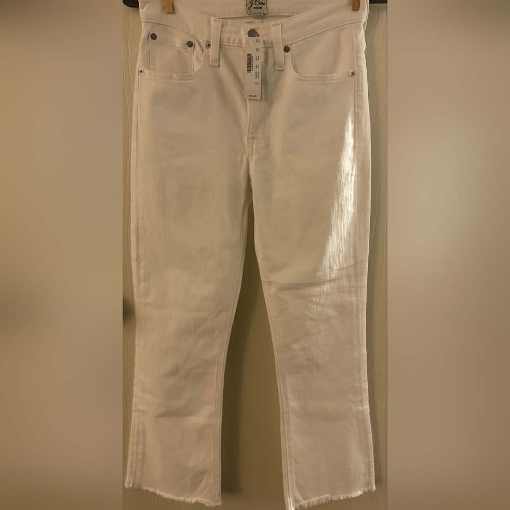 J. Crew Women's White Jeans